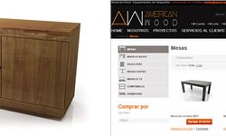 American Wood – Sofisticada plataforma de e-commerce auto-editable