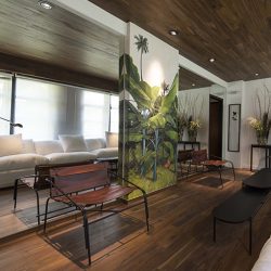 Muestra de arquitectura, diseño interior, paisajismo e industria en Olivos- Casa Foa