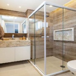 Mamparas de vidrio templado para baños – Córdoba – García Recta Design