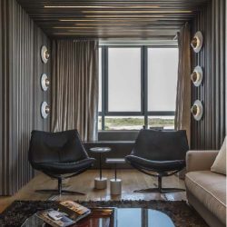 Diseño de interiores para departamentos modernos – Torres del Faro – Puerto Madero – Arq. Viviana Melamed
