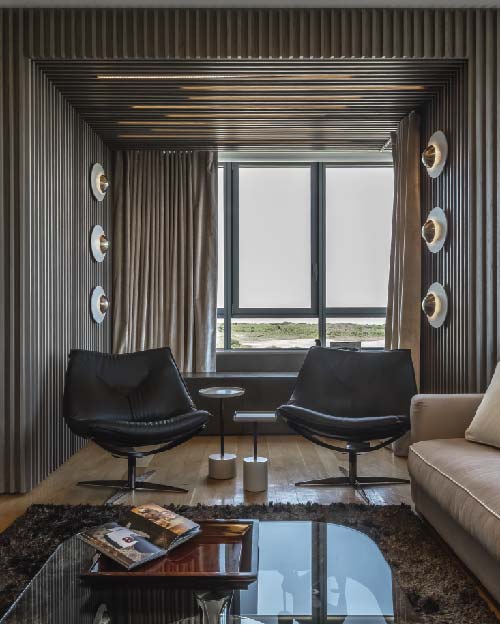 Diseño de interiores para departamentos modernos – Torres del Faro – Puerto Madero – Arq. Viviana Melamed