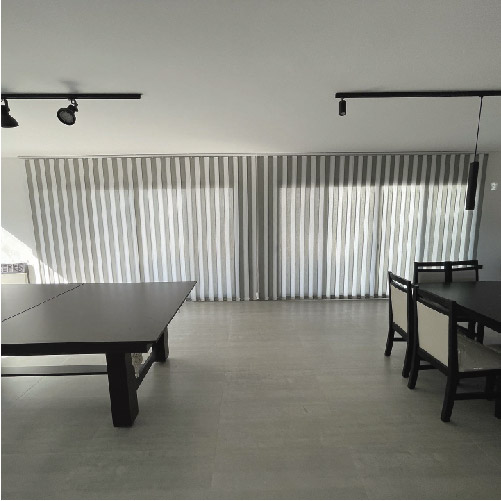 Cortinas bandas verticales 