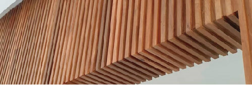 Revestimiento de madera para paredes interiores 