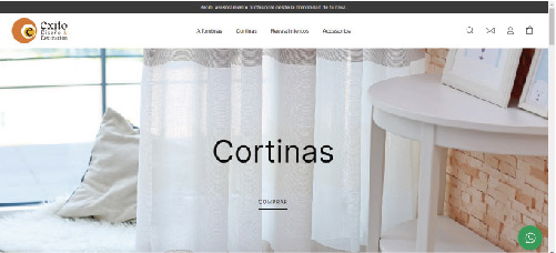 Cortinas confeccionadas a medida