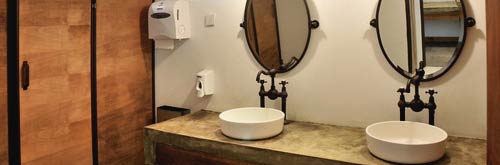 Grifería artesanal de diseño para baños