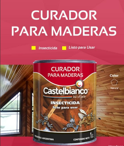 curador para maderas