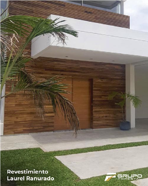 Revestimiento de madera para exterior 