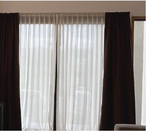 Cortinas dobles black out