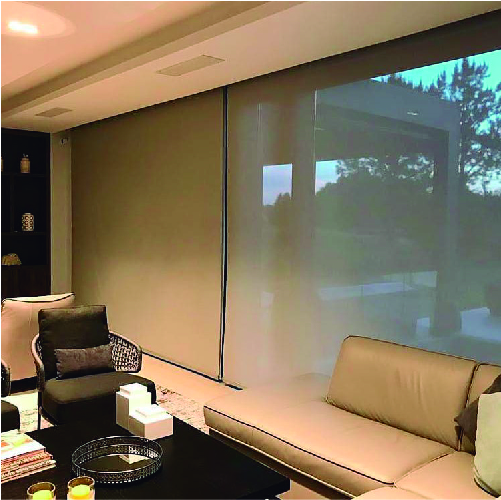 Cortinas con sistema roller black out