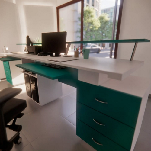 Muebles de Oficina en Melamina – Mendoza – Vesta Mobiliarios
