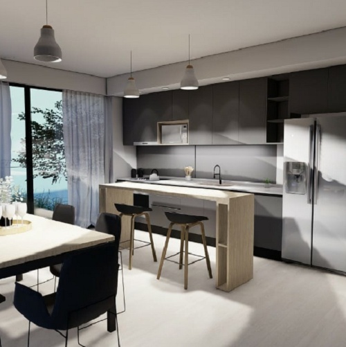 Diseño de Viviendas – Acquavista – 3 Arquitectos