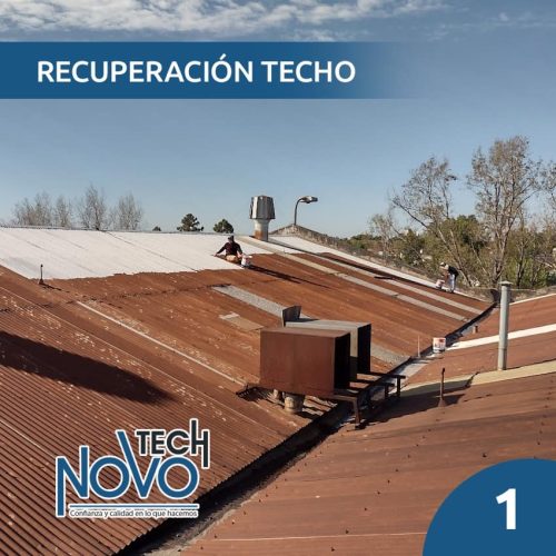 Reparación e impermeabilización de techos de chapa