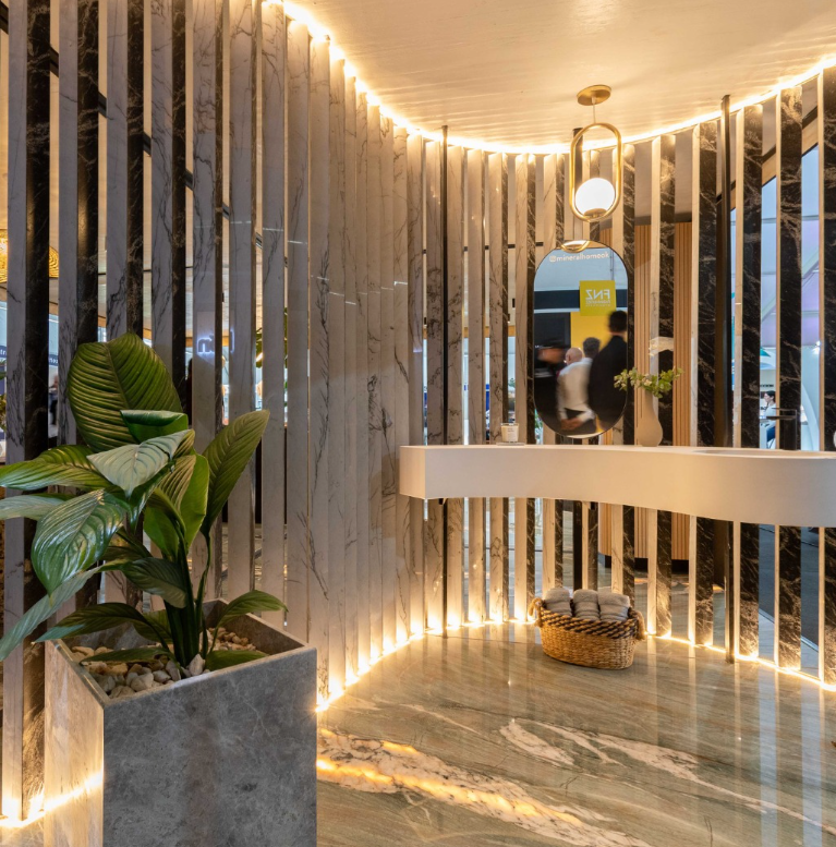 revestimiento en mármol