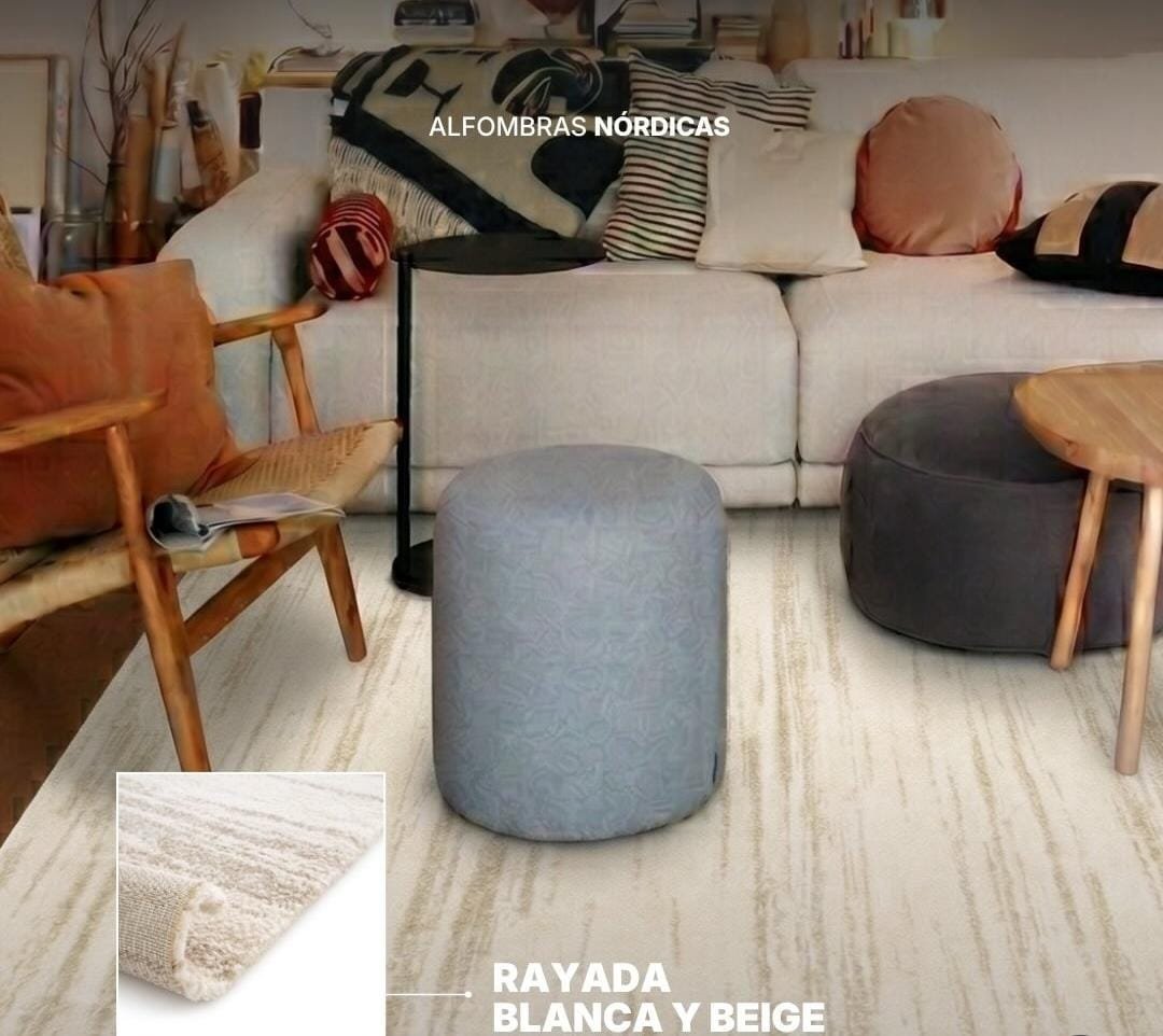 alfombras rayadas