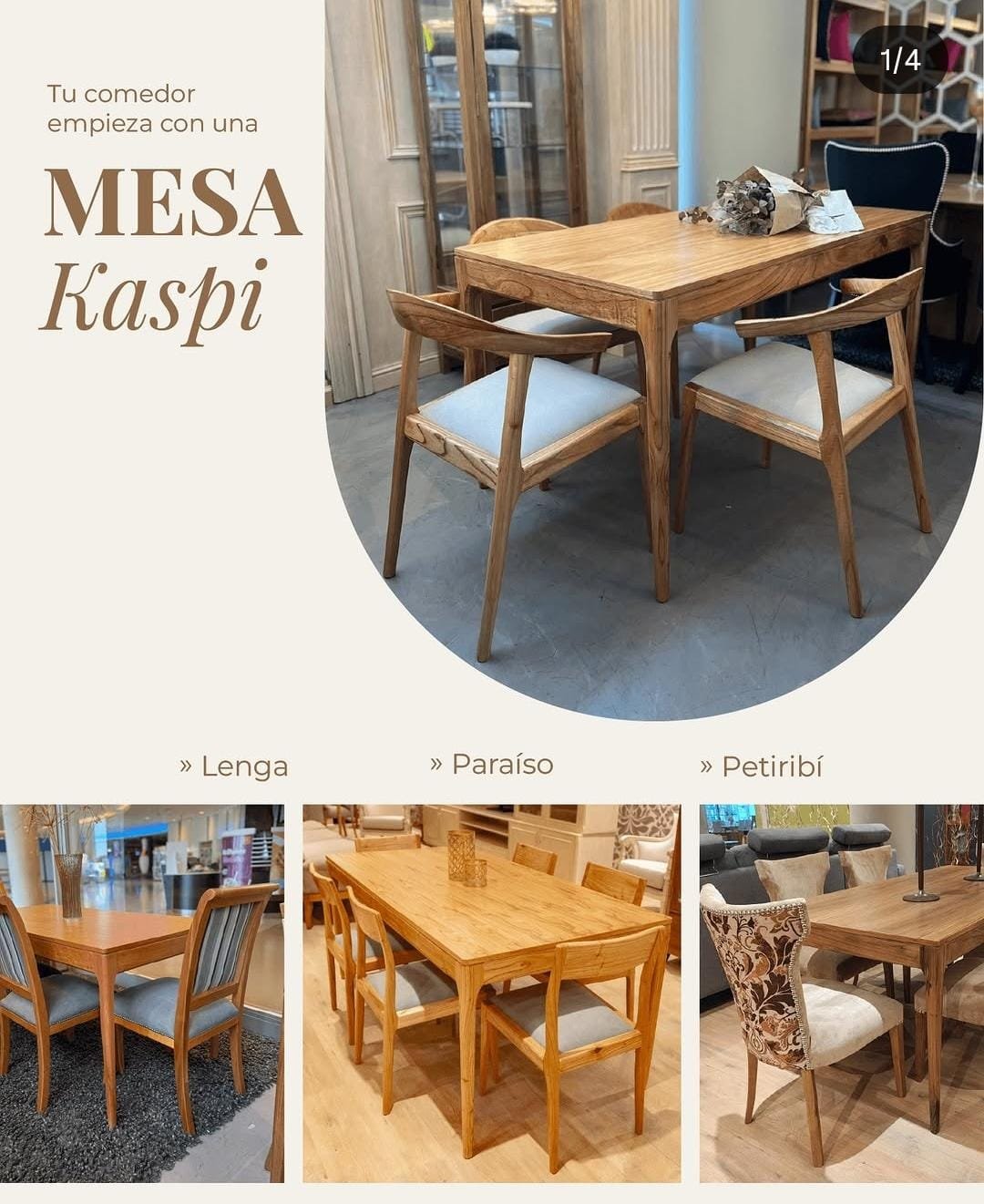 mesas de diseño